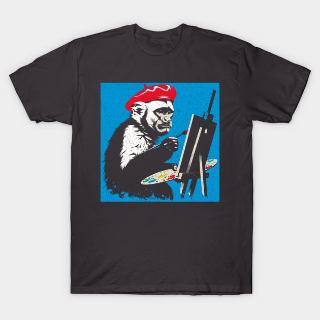 Artist Capuchin T-Shirt by JSnipe